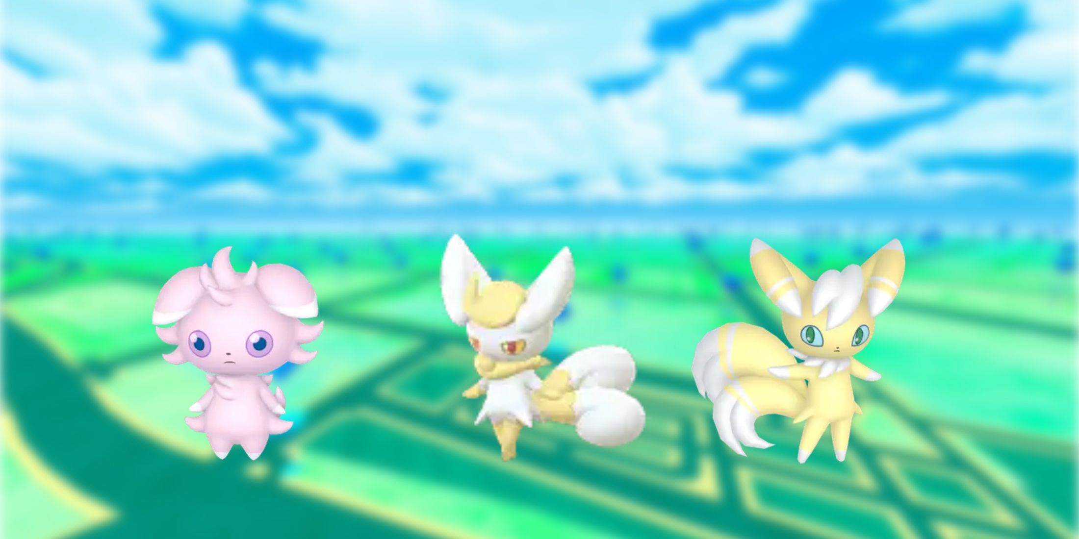 Shiny Espurr Shiny Meowstic (Female) Shiny Meowstic (Male) in Pokemon GO