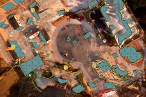 SKATE THPS 3+4 Suburbia Interactive Map