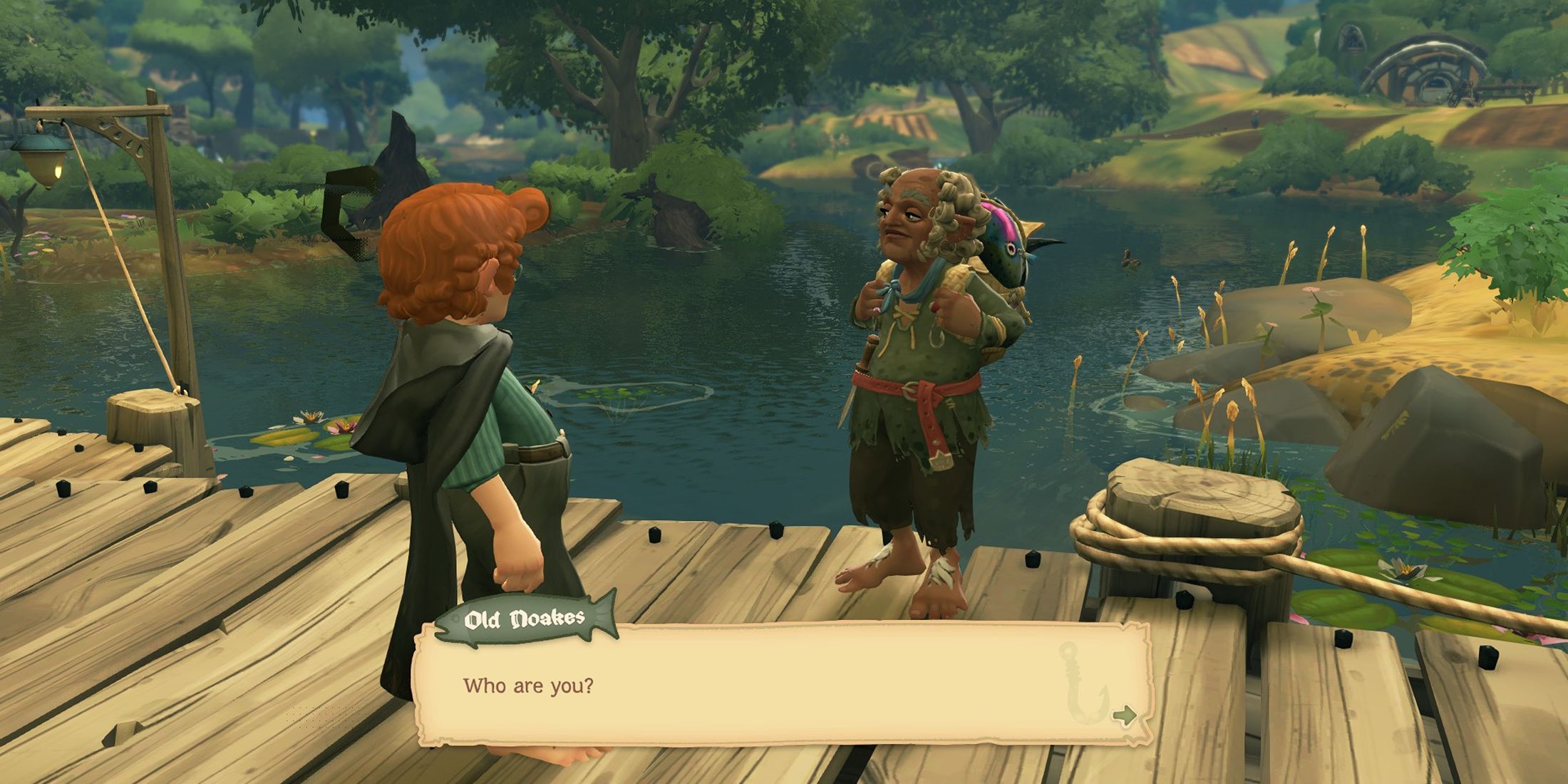 Tales of the Shire talking to neighbours