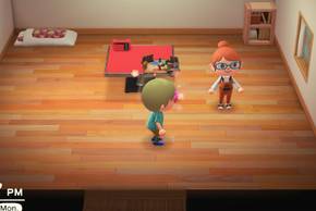 Visiting a friend in Animal Crossing New Horizons