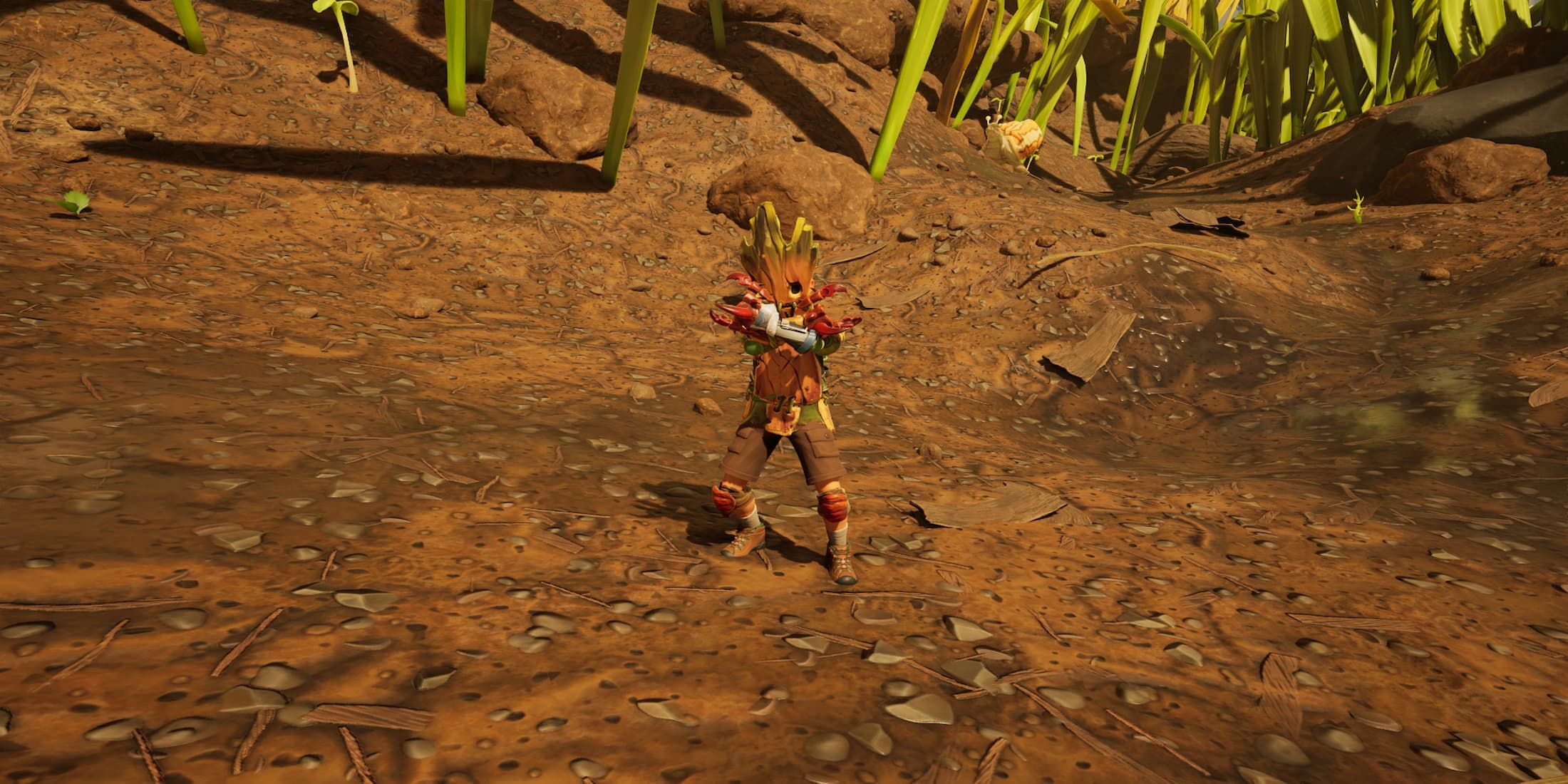 The Player Blocking with Dual Wield Weapons