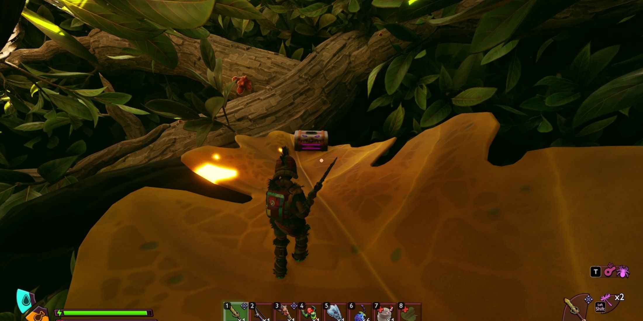 bushwacker chest location in grounded 2