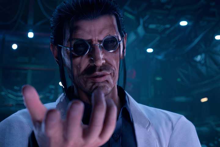Hojo in Final Fantasy 7 Remake