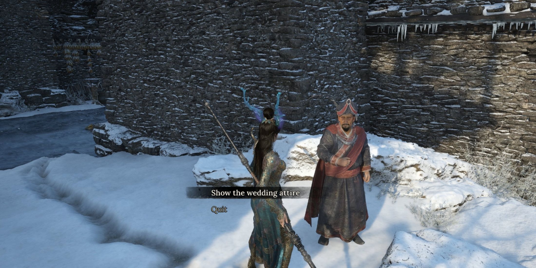 Showing Wedding Attire to Shen Yanping Cloudspire Wuchang