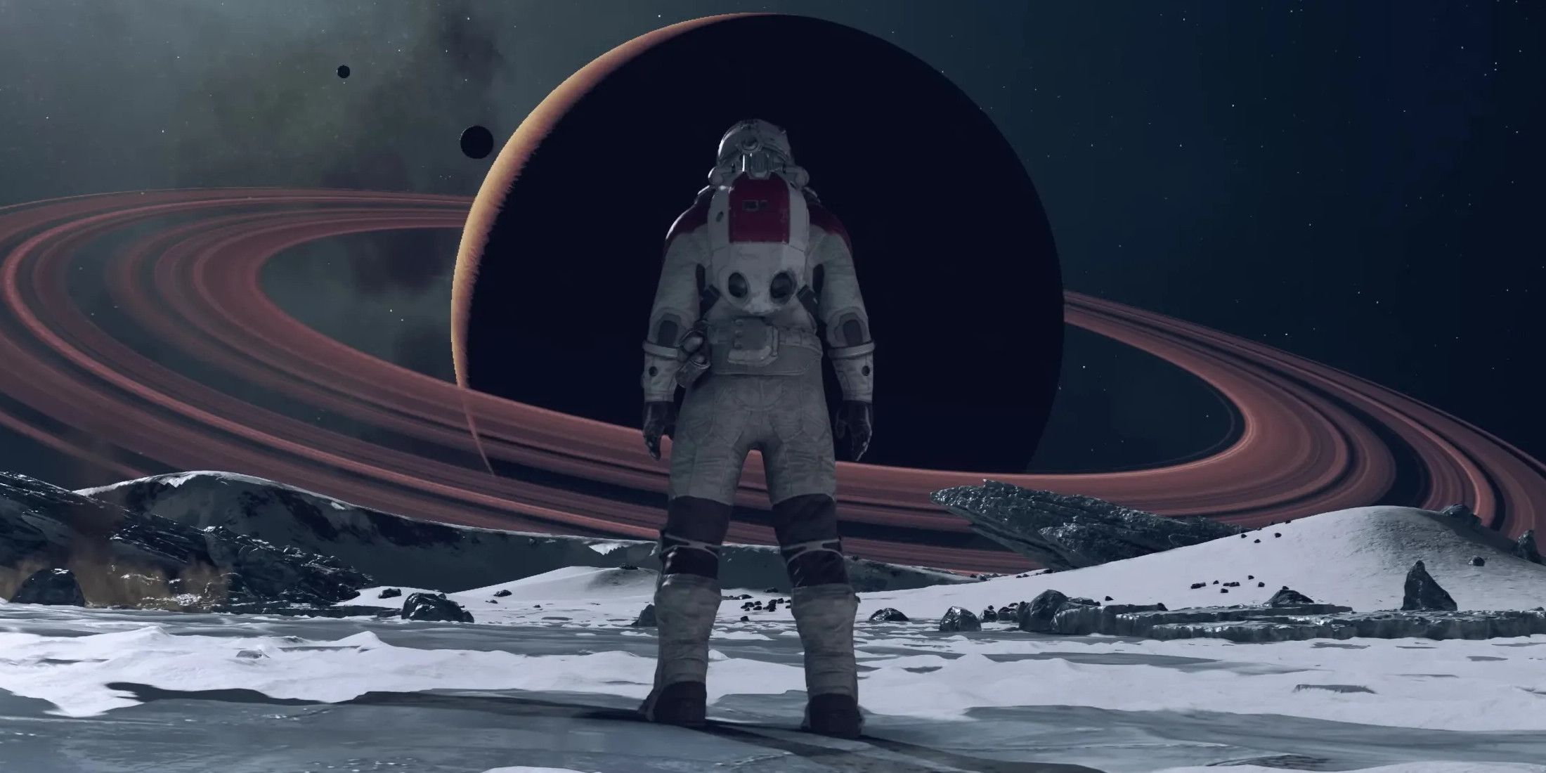 Starfield Player Character On a Planet