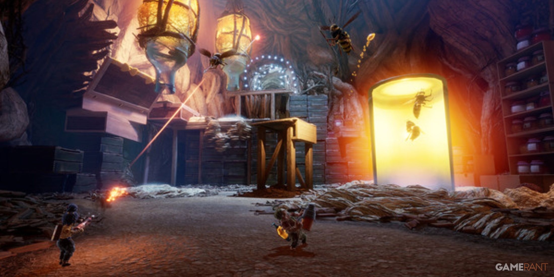 a POV of one of the levels in the video game It Takes Two.