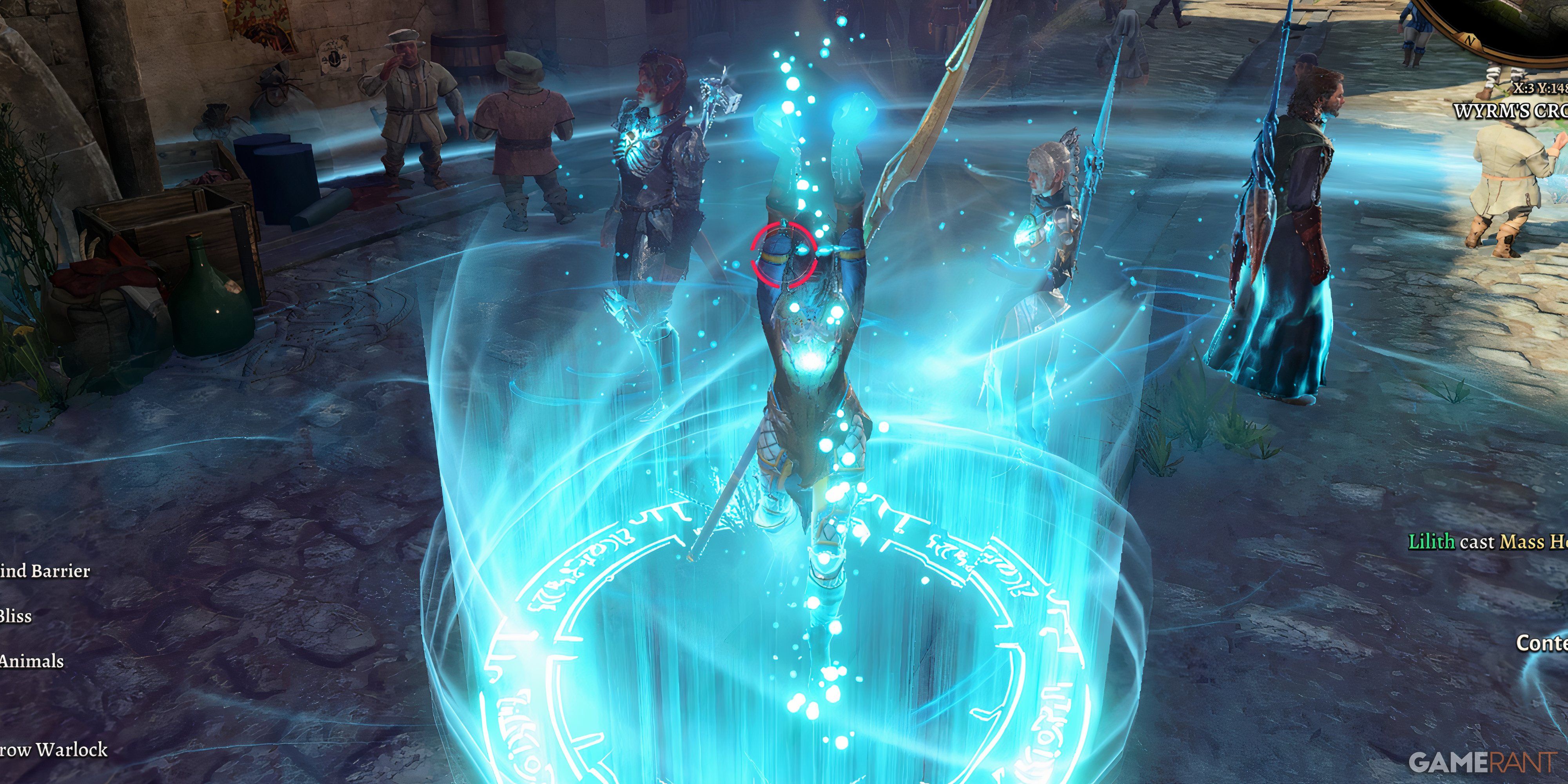 Baldur's Gate 3: 10 Best Non-Damage Spells, Ranked Player casts a healing spell on party