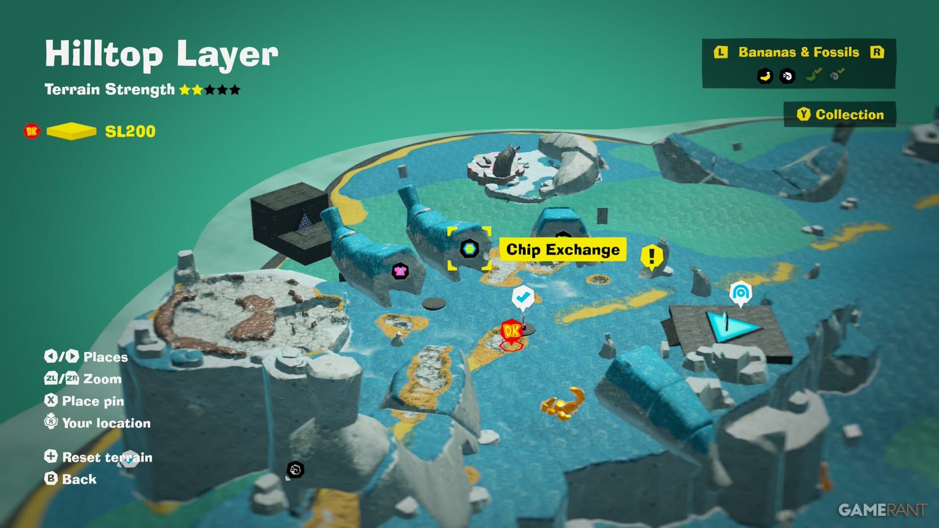 banandium chip exchange location in donkey kong bananza