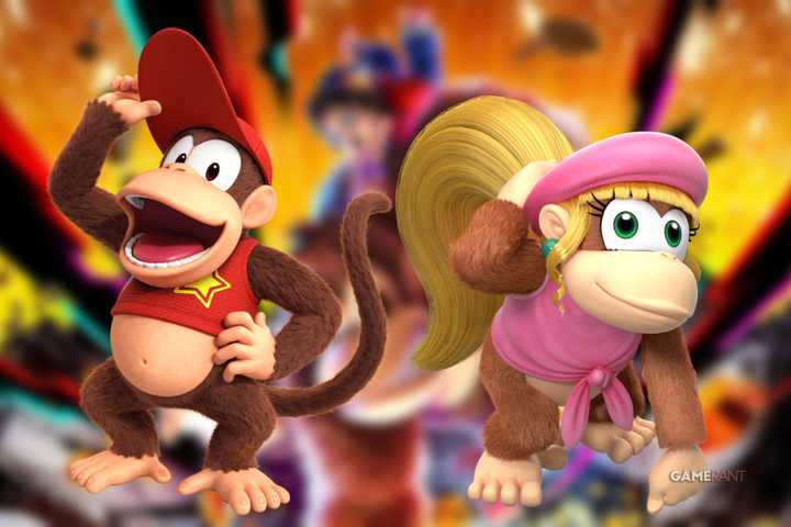 DOnkey Kong Bananza Diddy Dixie DLC
