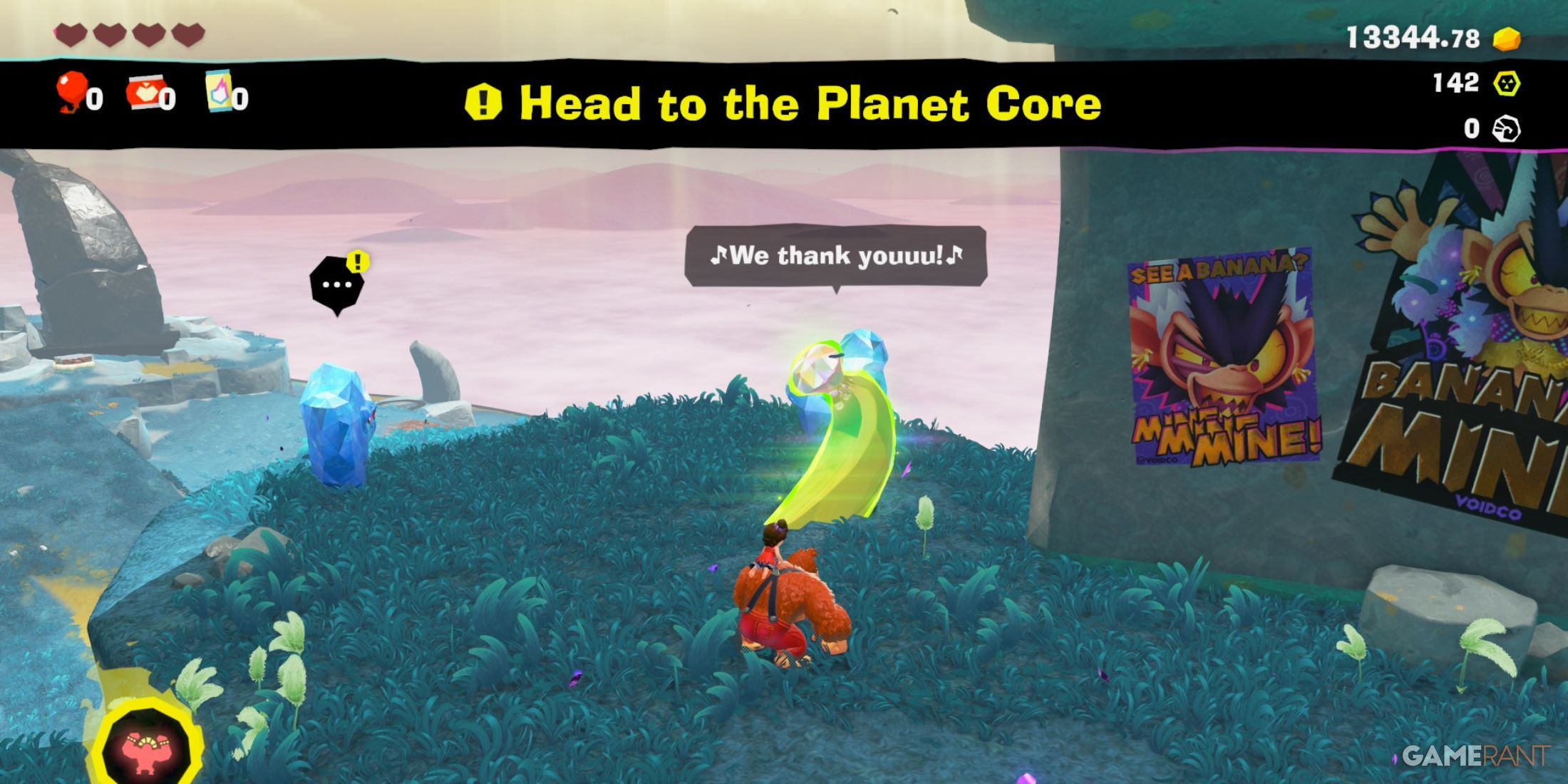 Normal Mode in Donkey Kong Bananza