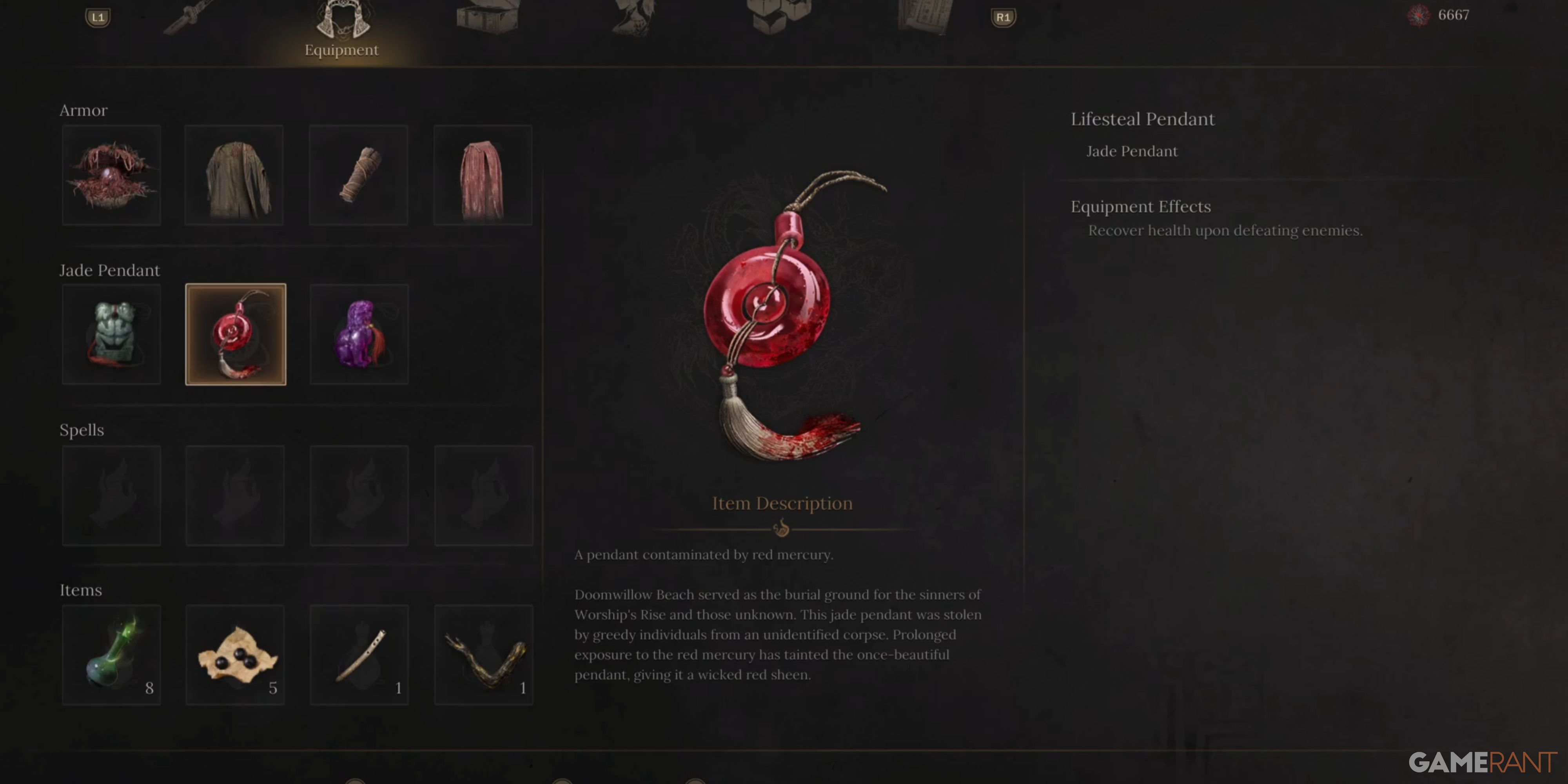 Wuchang_ Fallen Feathers Lifesteal Pendant