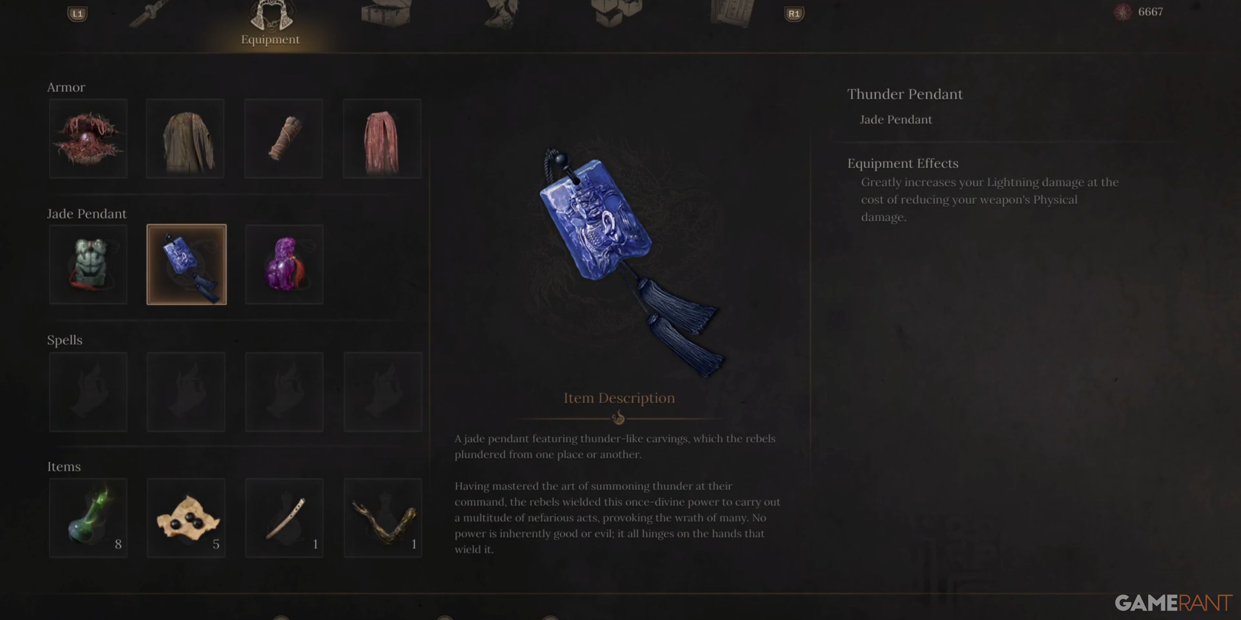 Wuchang_ Fallen Feathers Thunder Pendant